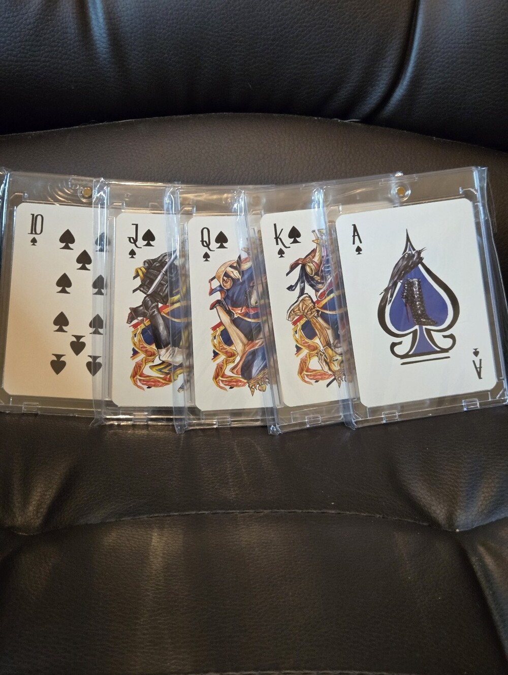 Christian Louboutin Limited Edition Holiday Cards RARE ♠️ Royal Flush 5 Cards